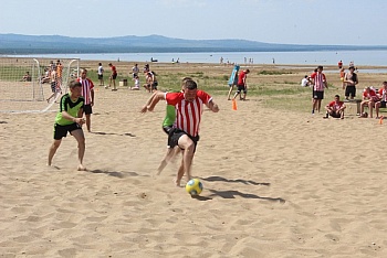На Арахлее прошел турнир по пляжке!